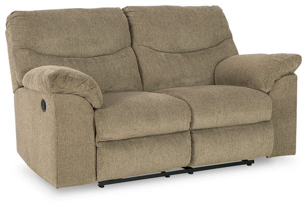 Alphons Putty Reclining Loveseats (Set of 2)