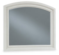 Robbinsdale Antique White Bedroom Mirror