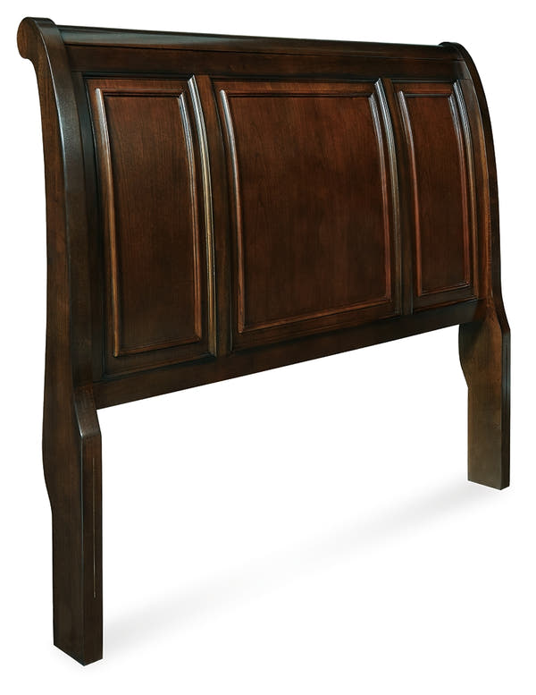 Porter Rustic Brown King Sleigh Storage Bedroom Set