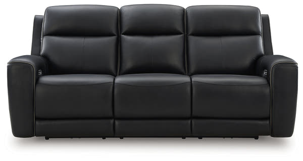 5Z-Comfort Onyx Power Reclining Sofa with Adjustable Headrest