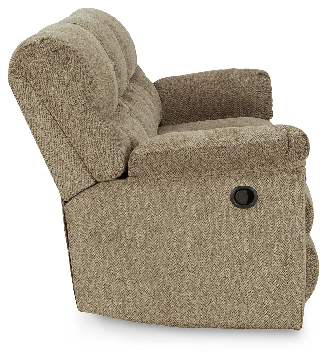 Alphons Putty Reclining Sofa and Loveseat