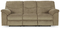 Alphons Putty Reclining Sofa and Loveseat